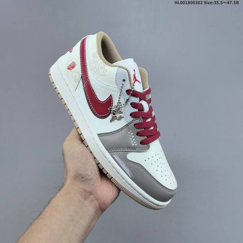 Air Jordan 1 Low CNY AIR JORDAN 1 Aj1 Air Jorda Lifestyle (BS-66632)