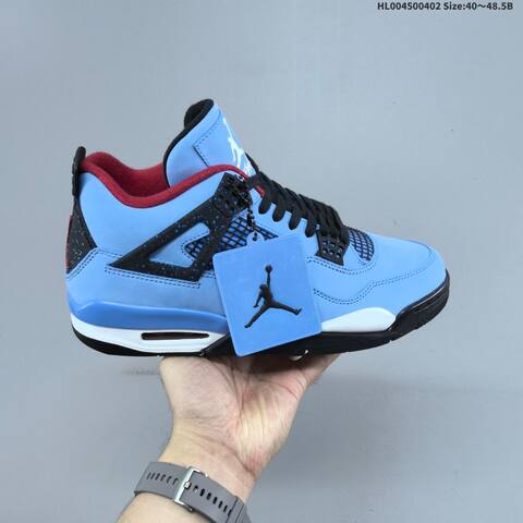 Travis Scott Cactus Jack x Air Jordan 4 Retro OG AIR JORDAN 4 Aj4 Lifestyle (BS-66359)
