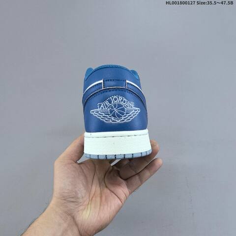 Air Jordan 1 Low Marina Blue AIR JORDAN 1 Aj1 Lifestyle (BS-66805)