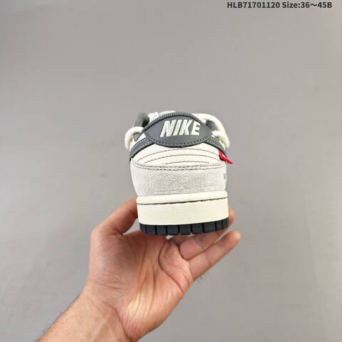 Nike Dunk SB Low Off White Grey EU 36-45 Skate Shoe - Unisex (BS-63415)