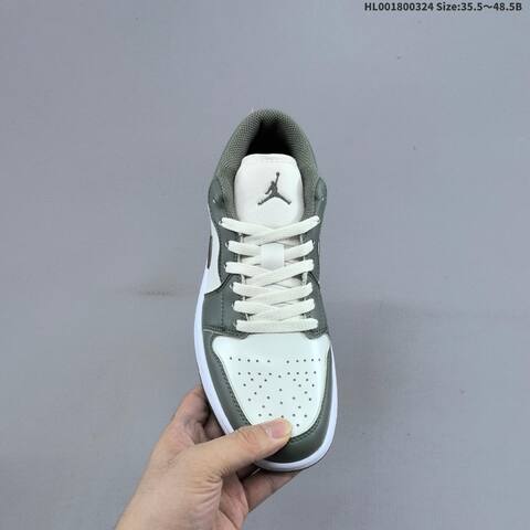 Air Jordan 1 Low Vintage Lichen AIR JORDAN 1 Aj1 Lifestyle (BS-66454)