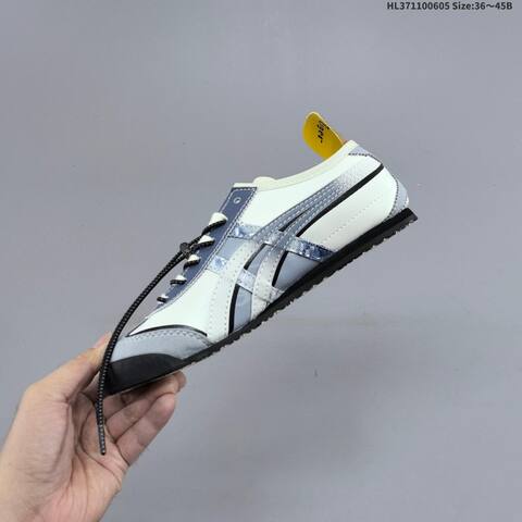 Onitsuka Tiger MEXICO 66 SLIP ON Cream White Grey Blue Black EU 36-45 Sneaker Casual Sneakers - Unisex (BS-68765)