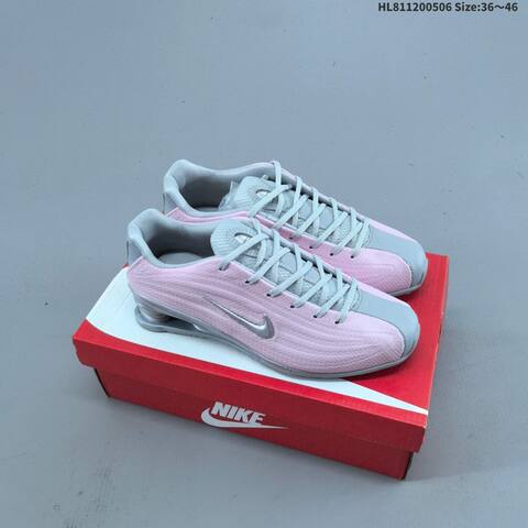 Nike Shox Z HQ7540-603 Light Pink Black Silver EU 36-46 Running Shoe - Unisex (BS-60475)