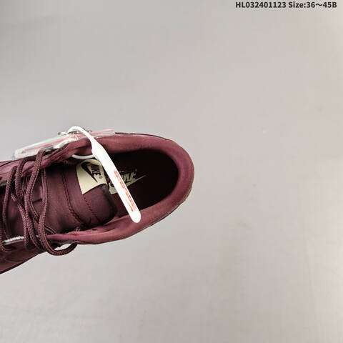 Nike SB Dunk Low Retro DIY Burgundy Cream EU 36-45 Skate Shoe - Unisex (BS-63219)