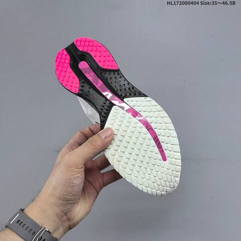 Nike Air Zoom Pegasus Premium White Black Grey Pink EU 35-46 5 Running Shoe - Unisex (BS-60934)