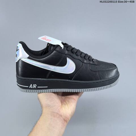 Nike Air Force 1 07 LV8 Black White EU 36-45 Sneaker - Unisex (BS-61954)