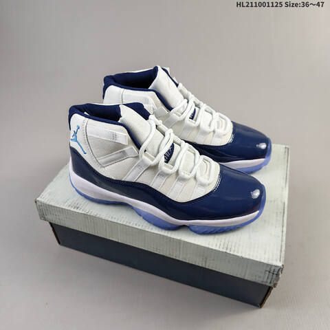 Nike Air Jordan 11 Retro Low Concord AIR JORDAN 378037-134 ID HL211001125 Lifestyle (BS-67686)