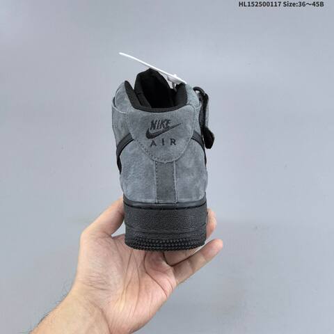 Nike Air Force 1 MID ZH0316-167 Black Dark Grey EU 36-45 Sneaker - Unisex (BS-61941)