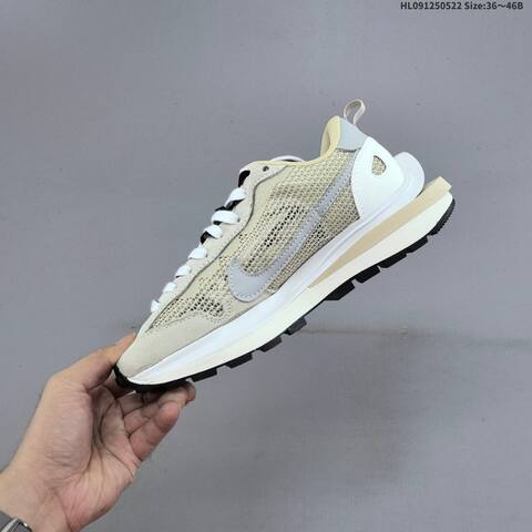 Nike Vaporwaffle Sacai Beige White Grey Black Cream EU 36-46 Sneaker - Unisex (BS-60218)