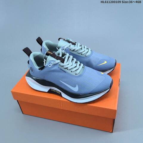 Nike ReactX Infinity Run 4 GTX Black Grey Slate Blue White EU 36-46 Running Shoe - Unisex (BS-62101)