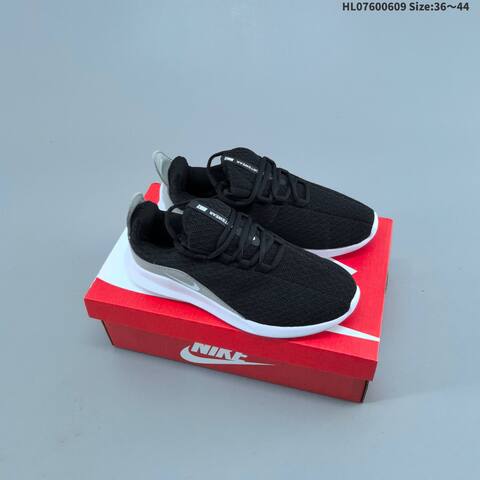 Nike VIALE AA2181 Grey Black Red White EU 36-44 Running Shoe - Unisex (BS-59940)