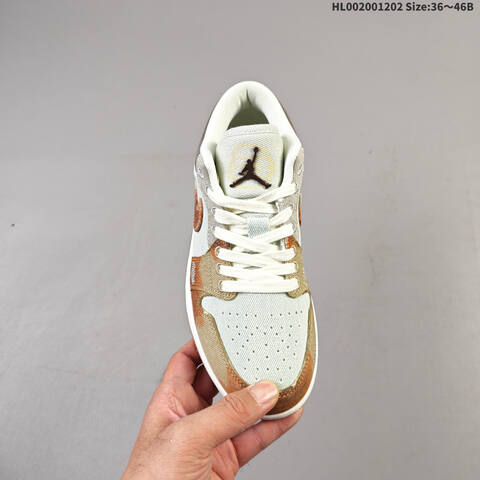Air Jordan 1 Low SE Multi-Color Distressed AIR JORDAN 1 Aj1 1 Jord Lifestyle (BS-67573)