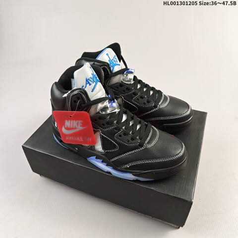 Awake NY x Air Jordan 5 Retro Racer Blue AIR JORDAN 5 Aj5 5 Awake N Lifestyle (BS-67519)