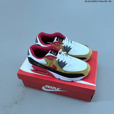 Nike Air Max 90 Black Olive Green White Neon Yellow EU 36-45 Sneaker - Unisex (BS-60302)