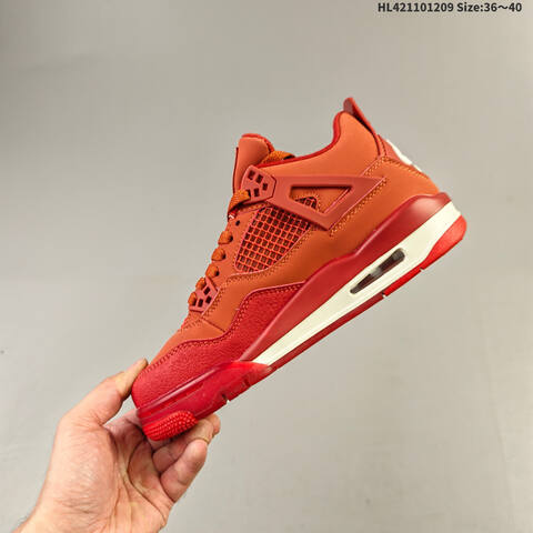 Nigel Sylvester x Air Jordan 4 OG Brick By Brick BIKE AIR JORDAN 4 Aj4 4 BMX Lifestyle (BS-67515)