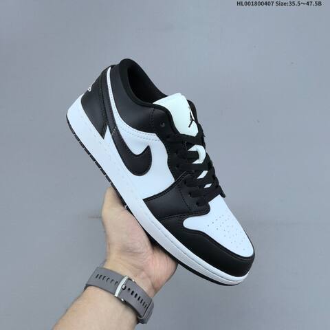 Air Jordan 1 Low Panda AIR JORDAN 1 Aj1 Lifestyle (BS-66299)