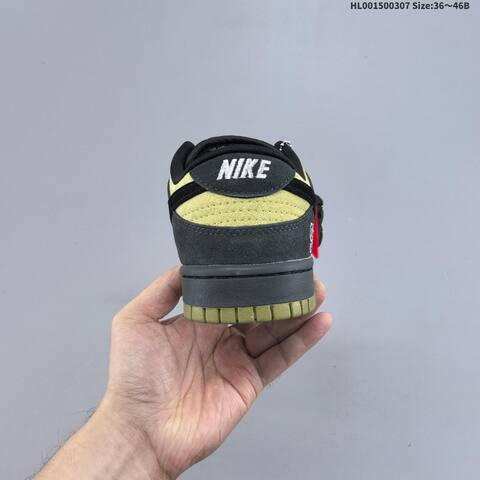 Nike SB Dunk Low Pro Supreme Black Olive Green EU 36-46 Skate Shoe - Unisex (BS-61454)