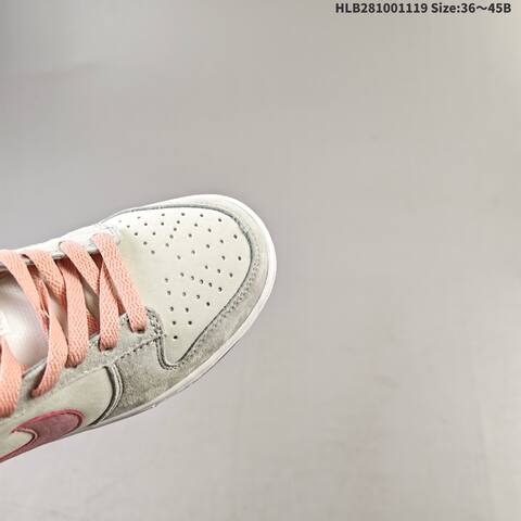 Nike SB Dunk Low Grey Pink White Light Blue EU 36-45 Skate Shoe - Unisex (BS-63434)