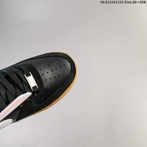 Nike Air Force 1 07 Black White Gum Brown EU 36-45 Sneaker - Unisex (BS-63199)