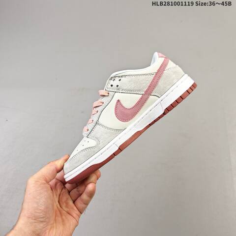 Nike SB Dunk Low Grey Pink White Light Blue EU 36-45 Skate Shoe - Unisex (BS-63434)