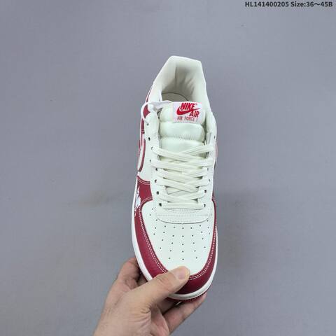 Nike Air Force 1 Low Off White Red White EU 36-45 Sneaker - Unisex (BS-61531)