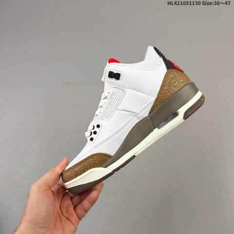 Air Jordan 3 Retro Silver Anniversary AIR JORDAN 3 Aj3 Lifestyle (BS-67604)