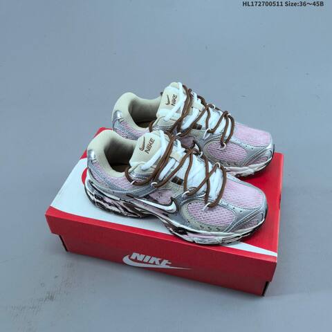 Nike V5 RNR Silver Pink Black White EU 36-45 Running Shoe - Unisex (BS-60419)
