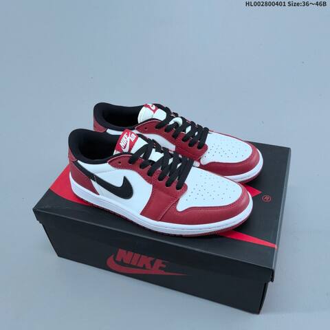 Air Jordan 1 Low OG Black Muslin Varsity Red Replica AIR JORDAN 1 Aj1 Lifestyle (BS-66369)