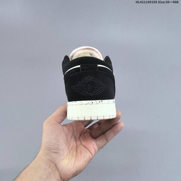 Nike Air Jordan 1 Low black white 36-46 casual lifestyle