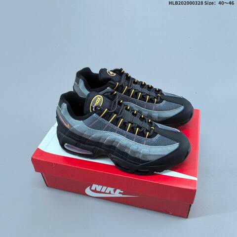 Nike Air Max 95 Black Blue EU 40-46 Running Shoe - Men's (BS-61084)