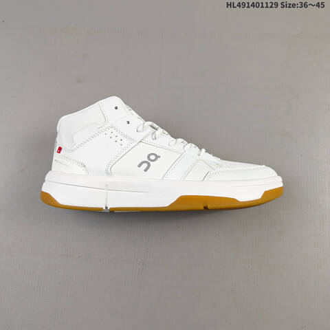 On Running THE ROGER Clubhouse Mid White Green Beige EU 36-45 Sneaker Casual Sneakers - Unisex (BS-69761)