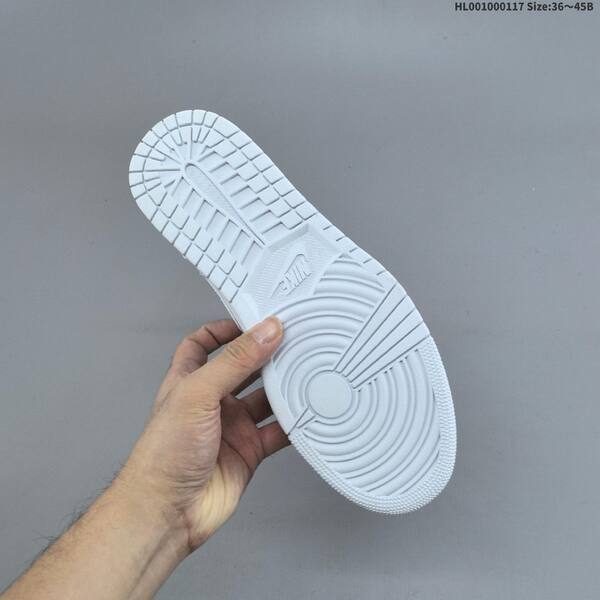 Jordan Air Jordan 1 Low Triple White 36~45 basketball