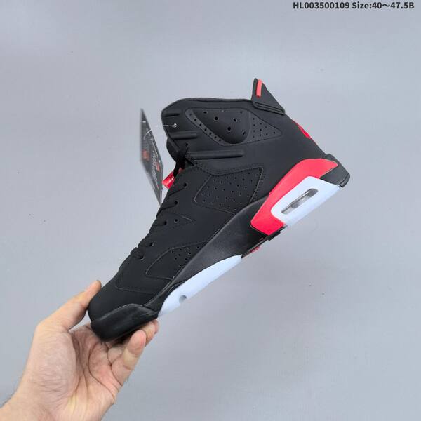 Jordan Air Jordan 6 Retro OG black/red/white 40~47.5 basketball