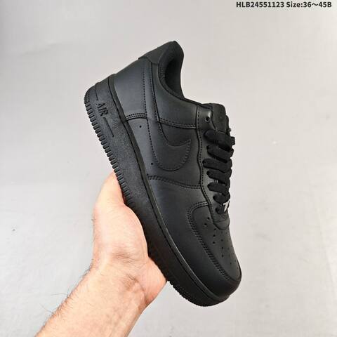 Nike Air Force 1 07 All Black EU 36-45 Sneaker - Unisex (BS-63192)
