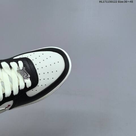 Nike Air Force 1 07 Low White Black Red EU 36-45 Sneaker - Unisex (BS-61831)