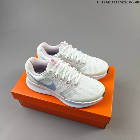 Nike Run Swift 3 White Light Green Light Pink Light Blue EU 36-40 Running Shoe - Unisex (BS-62738)