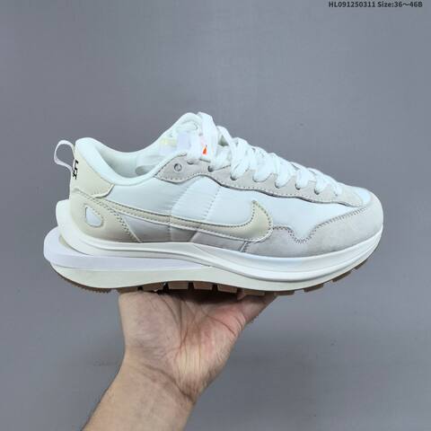 Nike Vaporwaffle Sacai White Beige Red Black Gum EU 36-46 Sneaker - Unisex (BS-61372)