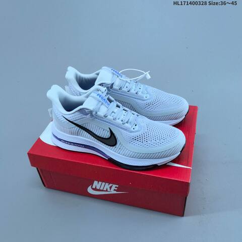 Nike Air Zoom Pegasus Pink Black White EU 36-45 Running Shoe - Unisex (BS-61068)