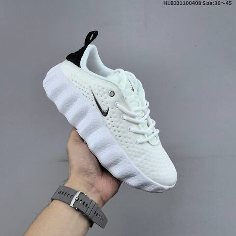 Nike Mind 002 White Black Silver EU 36-45 Running Shoe - Unisex (BS-60901)