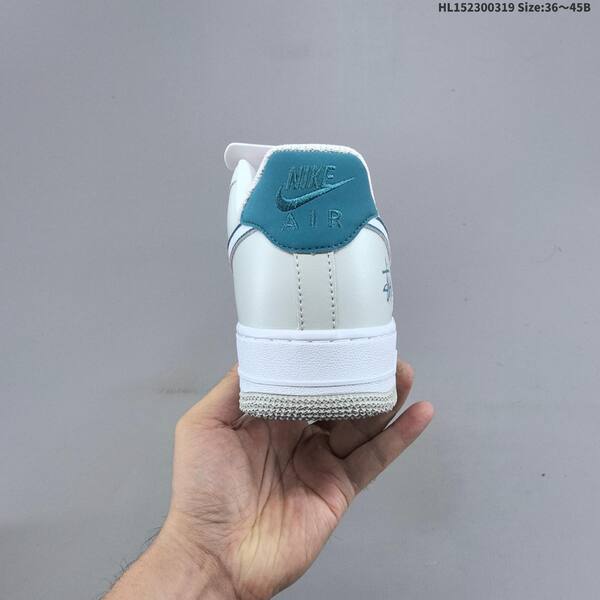 Nike Air Force 1 Low white light grey teal EU 36-45 sneaker