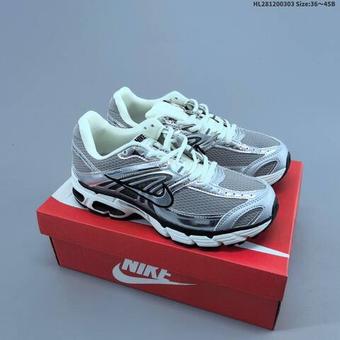 Nike Air Max Moto 2K Silver Pink Black White EU 36-41 Running Shoe - Unisex (BS-61475)