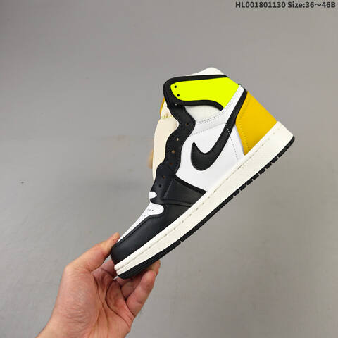 Air Jordan 1 High OG Volt Gold AIR JORDAN 1 Aj1 Lifestyle (BS-67596)