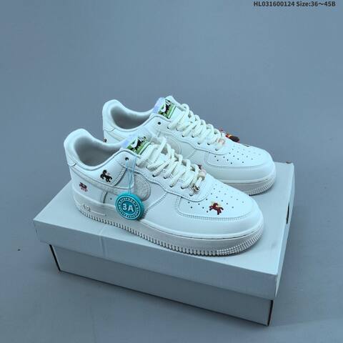 Nike Air Force 1 07 Low Beige White EU 36-45 Sneaker - Unisex (BS-61776)