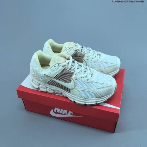 Nike Zoom Vomero 5 Light Grey Dark Grey Cream Black EU 36-45 Running Shoe - Unisex (BS-61772)