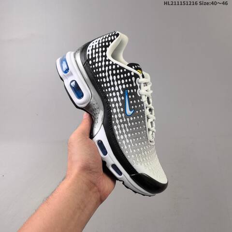 Nike Air Max Plus TPU Blue White Black EU 40-46 Running Shoe - Men's (BS-62630)