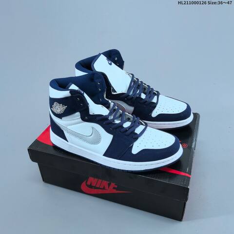 Air Jordan 1 HIGH OG 85 Midnight Navy AIR JORDAN 1 Aj1 Lifestyle (BS-66820)