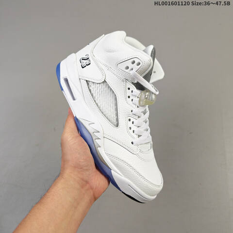 Air Jordan 5 Retro Metallic White Replica AIR JORDAN 5 Aj5 Lifestyle (BS-67756)