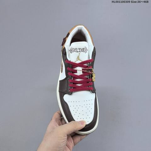 Air Jordan 1 Low Year Of The Horse CNY AIR JORDAN 1 Aj1 Lifestyle (BS-66591)