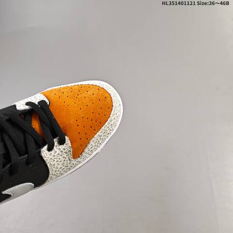 Nike SB Dunk Low Pro Black Orange White Grey EU 36-46 Skate Shoe - Unisex (BS-63309)