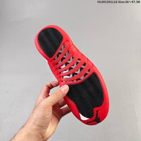 Air Jordan 12 Retro High Cherry AIR JORDAN 12 Aj12 Lifestyle (BS-67781)